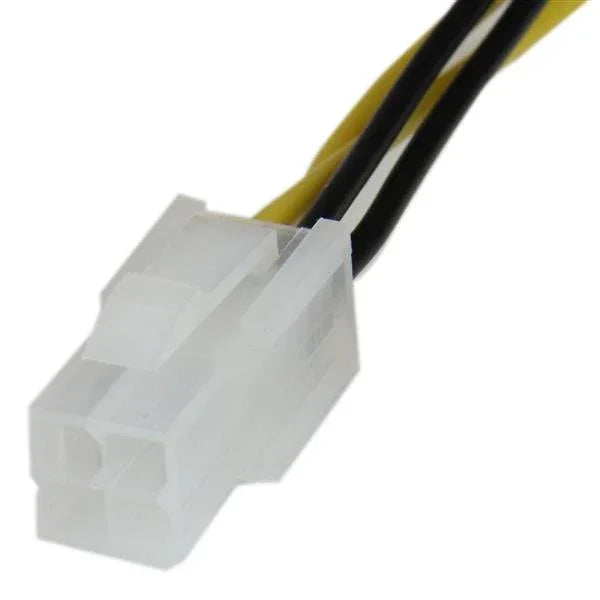 STARTECH 8in ATX12V 4 Pin P4 CPU Power Extension Cable - M|F (ATXP4EXT)