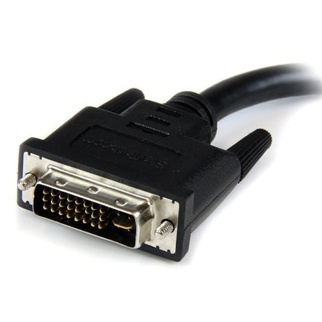 STARTECH 8in DVI to VGA Cable Adapter - DVI-I Male to VGA Female Dongle Adapter (DVIVGAMF8IN)