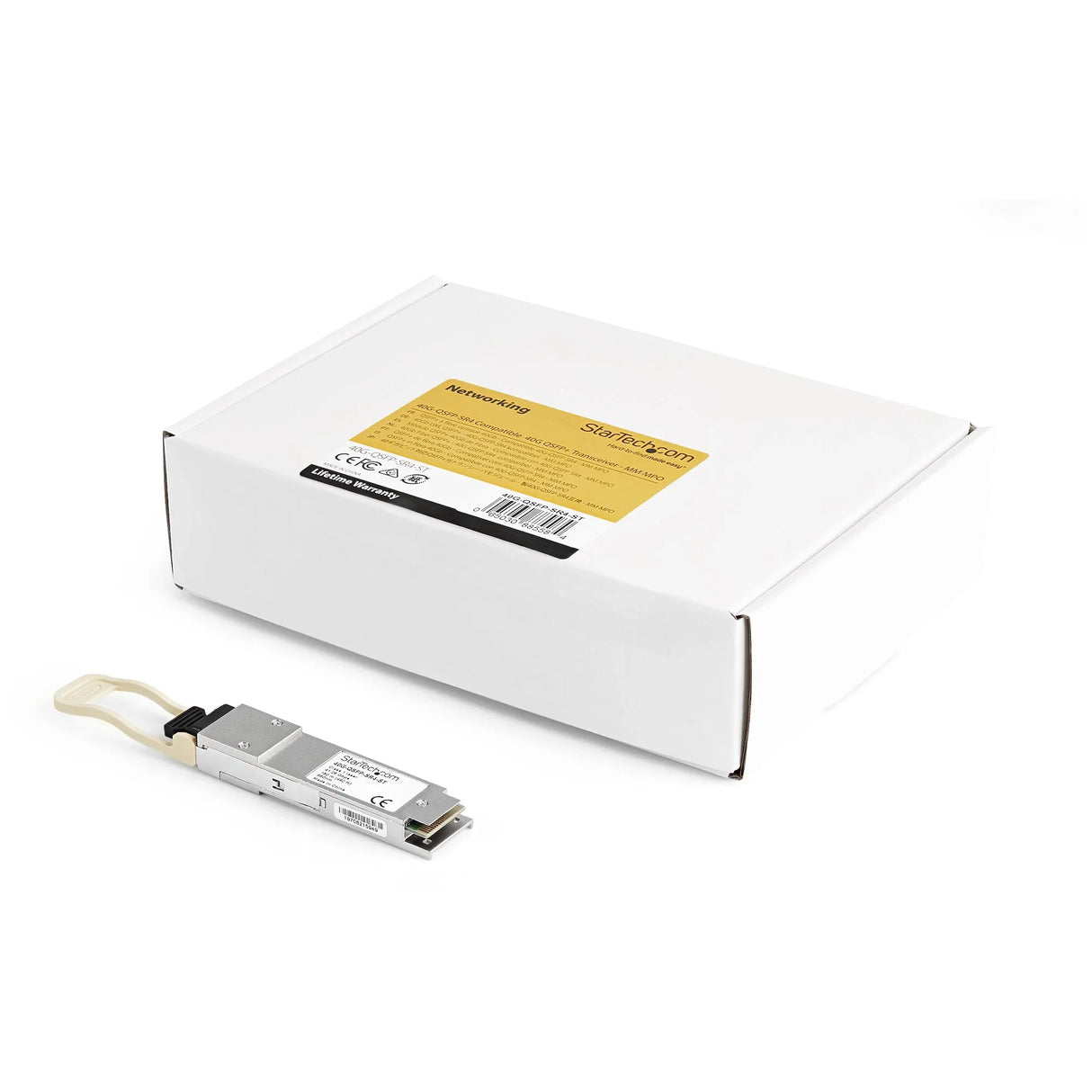 STARTECH Brocade 40G-QSFP-SR4 Compatible QSFP+ Module - 40GBASE-SR4 - 40GbE Multimode Fiber MMF Optic Transceiver - 40GE Gigabit Ethernet QSFP+ - MPO 150m - 850nm - DDM (40G-QSFP-SR4-ST) (40G-QSFP-SR4-ST)