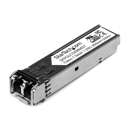 STARTECH Cisco GLC-SX-MM Compatible SFP Module (10 Pack) - 1000BASE-SX - 1GbE Multimode Fiber MMF Optic Transceiver - 1GbE SFP - LC 550m - 850nm DDM Cisco IE3200 | IE3300 | ME1200 (GLCSXMM10PST) (GLCSXMM10PST)