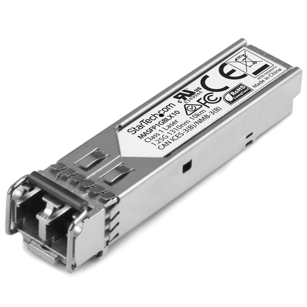 STARTECH Cisco Meraki MA-SFP-1GB-LX10 Compatible SFP Module - 1000BASE-LX - 1GbE Single Mode Fiber SMF Optic Transceiver - 1GE Gigabit Ethernet LC 10km - 1310nm Cisco Meraki MS225 (MASFP1GBLX10) (MASFP1GBLX10)