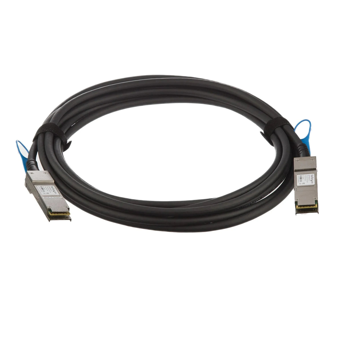 STARTECH Cisco QSFP-H40G-ACU5M Compatible 5m 40G QSFP+ to QSFP+ Direct Attach Cable Twinax - 40GbE QSFP+ Copper DAC 40 Gbps Low Power Active Transceiver Module DAC Firepower ASR1000 (QSFPH40GACU5) (QSFPH40GACU5)