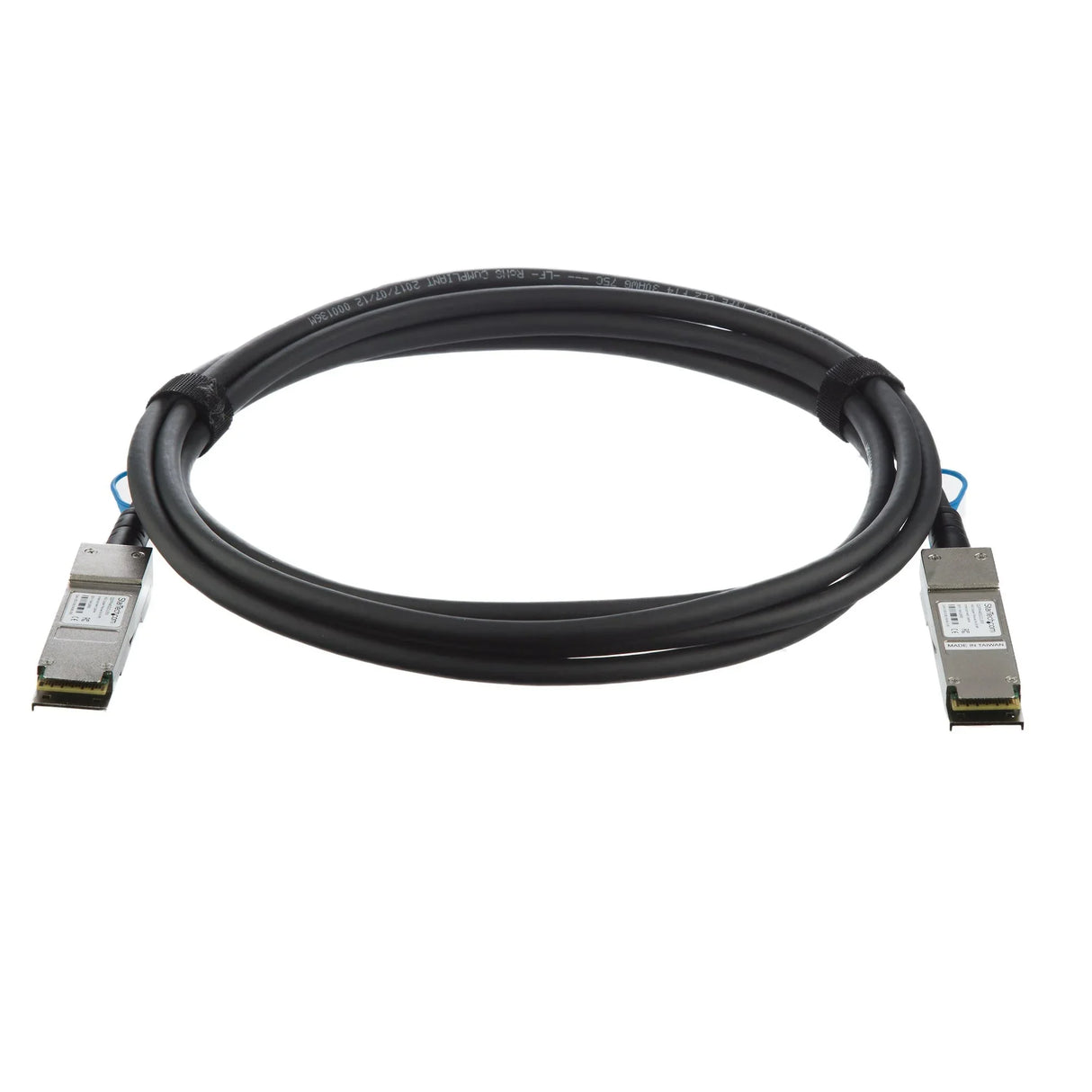 STARTECH Cisco QSFP-H40G-CU3M Compatible 3m 40G QSFP+ to QSFP+ Direct Attach Cable Twinax - 40GbE QSFP+ Copper DAC 40 Gbps Low Power Passive Transceiver Module DAC Firepower C9200 (QSFPH40GCU3M) (QSFPH40GCU3M)