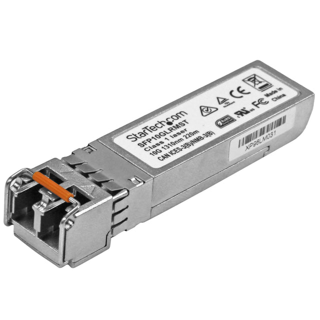 STARTECH Cisco SFP-10G-LRM Compatible SFP+ Module - 10GBASE-LRM - 10GbE MMF Optic Transceiver - LC 200m - 1310nm - DDM Cisco Firepower | ASR9000 | C9300 (SFP10GLRMST) (SFP10GLRMST)