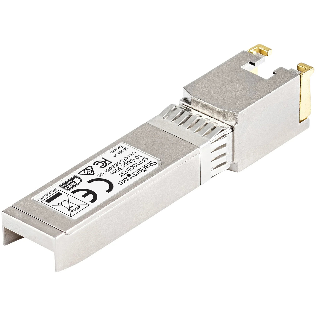 STARTECH Cisco SFP-10GB-TC Compatible SFP+ Module - 10GBASE-T - SFP to RJ45 Cat6|Cat5e - 10GE Gigabit Ethernet SFP+ - RJ-45 30m - Cisco Firepower | ASR1000 | ASR9000 (SFP10GBTCST) (SFP10GBTCST)