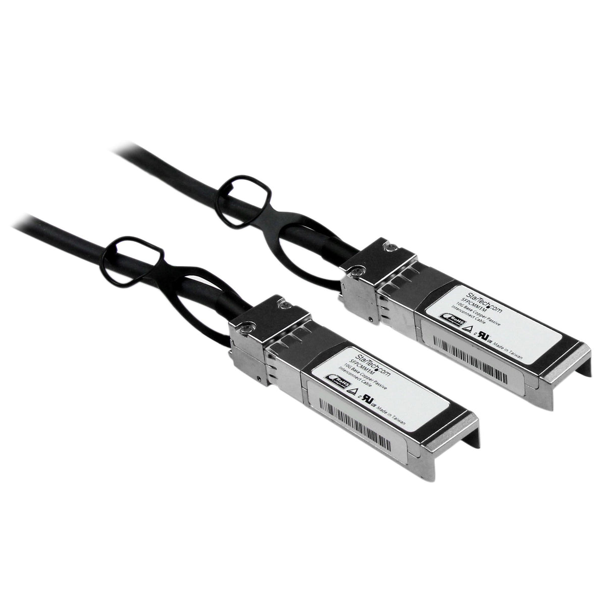 STARTECH Cisco SFP-H10GB-CU1M Compatible 1m 10G SFP+ to SFP+ Direct Attach Cable Twinax - 10GbE SFP+ Copper DAC 10Gbps Low Power Passive Transceiver Module DAC Firepower ASR920 (SFPCMM1M) (SFPCMM1M)