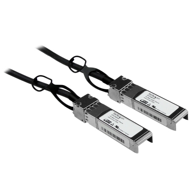 STARTECH Cisco SFP-H10GB-CU1M Compatible 1m 10G SFP+ to SFP+ Direct Attach Cable Twinax - 10GbE SFP+ Copper DAC 10Gbps Low Power Passive Transceiver Module DAC Firepower ASR920 (SFPCMM1M) (SFPCMM1M)