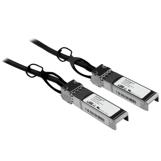 STARTECH Cisco SFP-H10GB-CU2M Compatible 2m 10G SFP+ to SFP+ Direct Attach Cable Twinax - 10GbE SFP+ Copper DAC 10 Gbps Low Power Passive Transceiver Module DAC Firepower ASR920 (SFPCMM2M) (SFPCMM2M)
