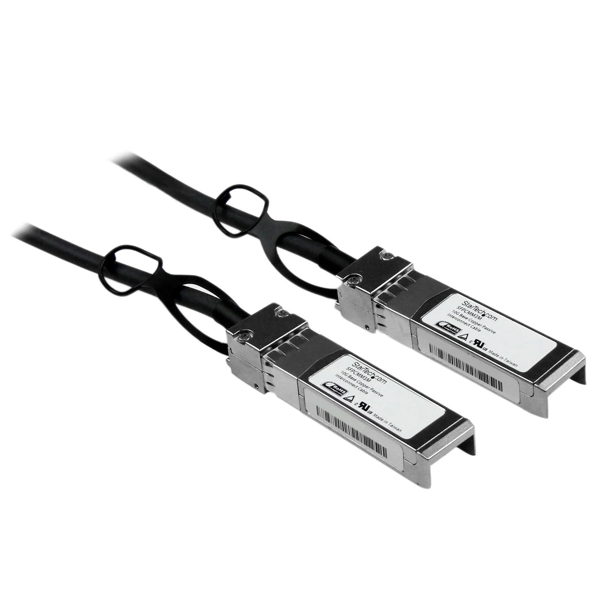 STARTECH Cisco SFP-H10GB-CU3M Compatible 3m 10G SFP+ to SFP+ Direct Attach Cable Twinax - 10GbE SFP+ Copper DAC 10 Gbps Low Power Passive Transceiver Module DAC Firepower ASR920 (SFPCMM3M) (SFPCMM3M)