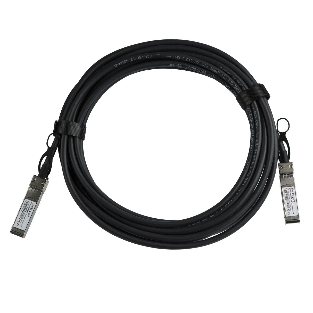 STARTECH Cisco SFP-H10GB-CU6M Compatible 6m 10G SFP+ to SFP+ Direct Attach Cable Twinax - 10GbE SFP+ Copper DAC 10Gbps Low Power Passive Transceiver Module DAC Firepower ASR9000 (SFPH10GBCU6M) (SFPH10GBCU6M)
