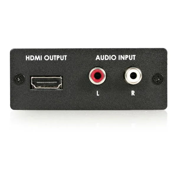STARTECH Component (YPbPr) | VGA To HDMI Converter With Audio - PC to HDMI - resolutions up to 1080p (HDTV) and (PC) (VGA2HD2)