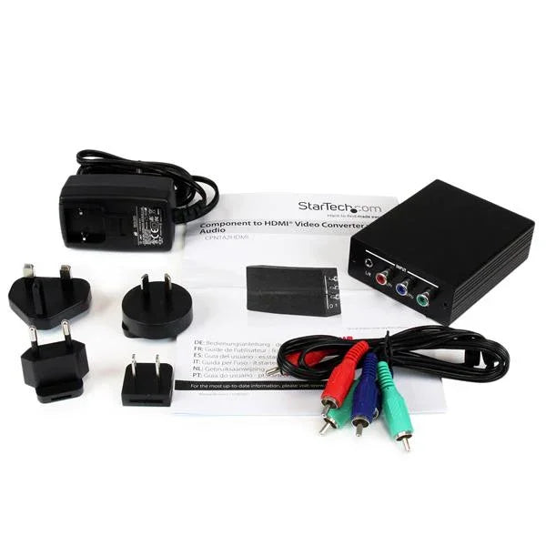 STARTECH Converge A|V Component with Audio to HDMI Format Converter - Video converter - HDMI ( HDCP ) (CPNTA2HDMI)