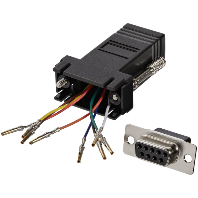 STARTECH DB9 to RJ45 Modular Adapter - F|F (GC98FF)