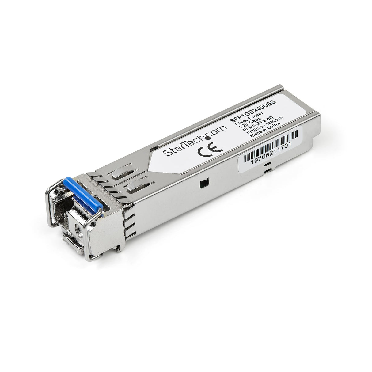 STARTECH Dell EMC SFP-1G-BX40-U Compatible SFP Module - 1000BASE-BX-U - 1 Gigabit Ethernet BiDi Fiber Single Strand SFP - LC 40km (SFP1GBX40UES) (SFP1GBX40UES)