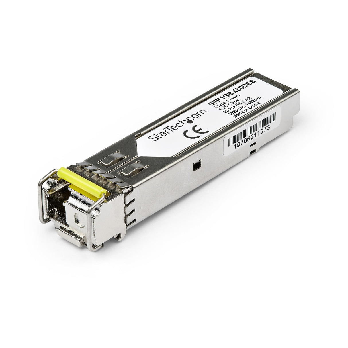 STARTECH Dell EMC SFP-1G-BX80-D Compatible SFP Module - 1000BASE-BX-D - 1 Gigabit Ethernet BiDi Fiber Single Strand SFP - LC 80km (SFP1GBX80DES) (SFP1GBX80DES)