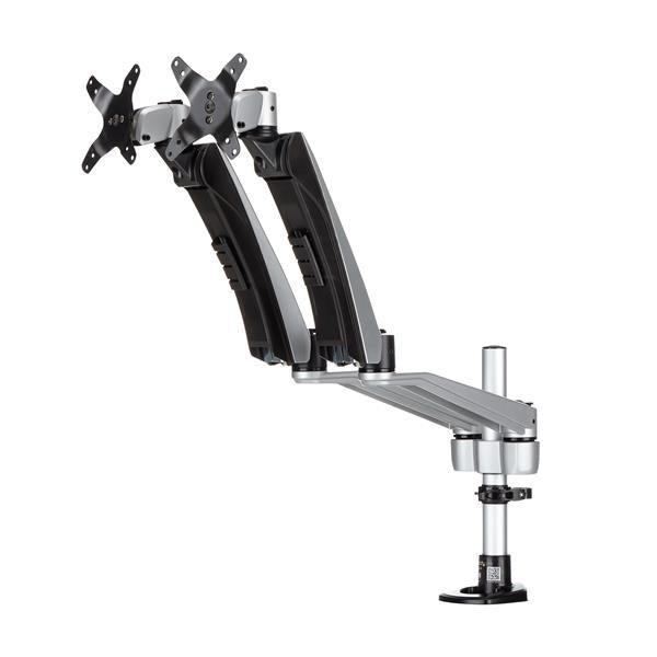 STARTECH Desk Mount Dual Monitor Arm - Full Motion - Premium Dual Monitor Stand - For up to 30” VESA Monitors - Tool-less (ARMDUAL30) (ARMDUAL30)