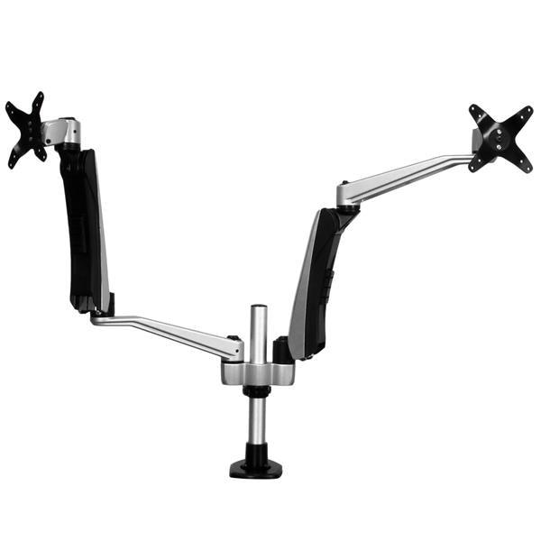 STARTECH Desk Mount Dual Monitor Arm - Full Motion - Premium Dual Monitor Stand - For up to 30” VESA Monitors - Tool-less (ARMDUAL30) (ARMDUAL30)