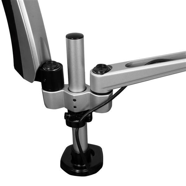 STARTECH Desk Mount Dual Monitor Arm - Full Motion - Premium Dual Monitor Stand - For up to 30” VESA Monitors - Tool-less (ARMDUAL30) (ARMDUAL30)