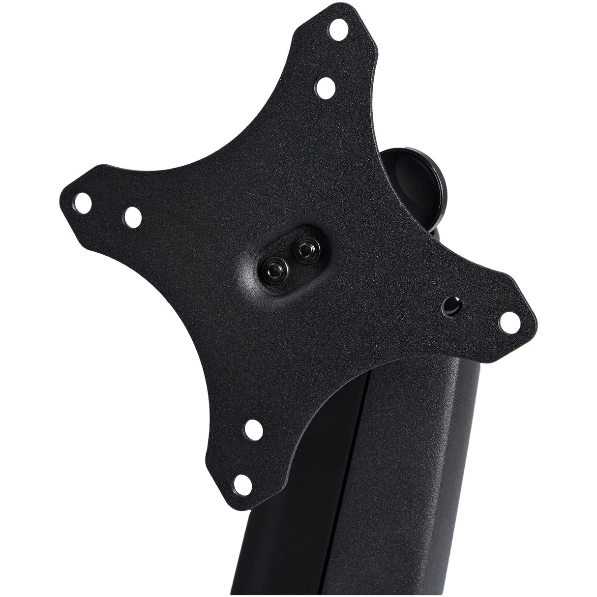 STARTECH Desk Mount Monitor Arm - Heavy Duty Ergonomic VESA Monitor Arm - Single Display up to 9kg - Full Motion | Height Adjustable | Articulating - Aluminum - C-Clamp|Grommet- Black (ARMPIVOTHDB) (ARMPIVOTHDB)