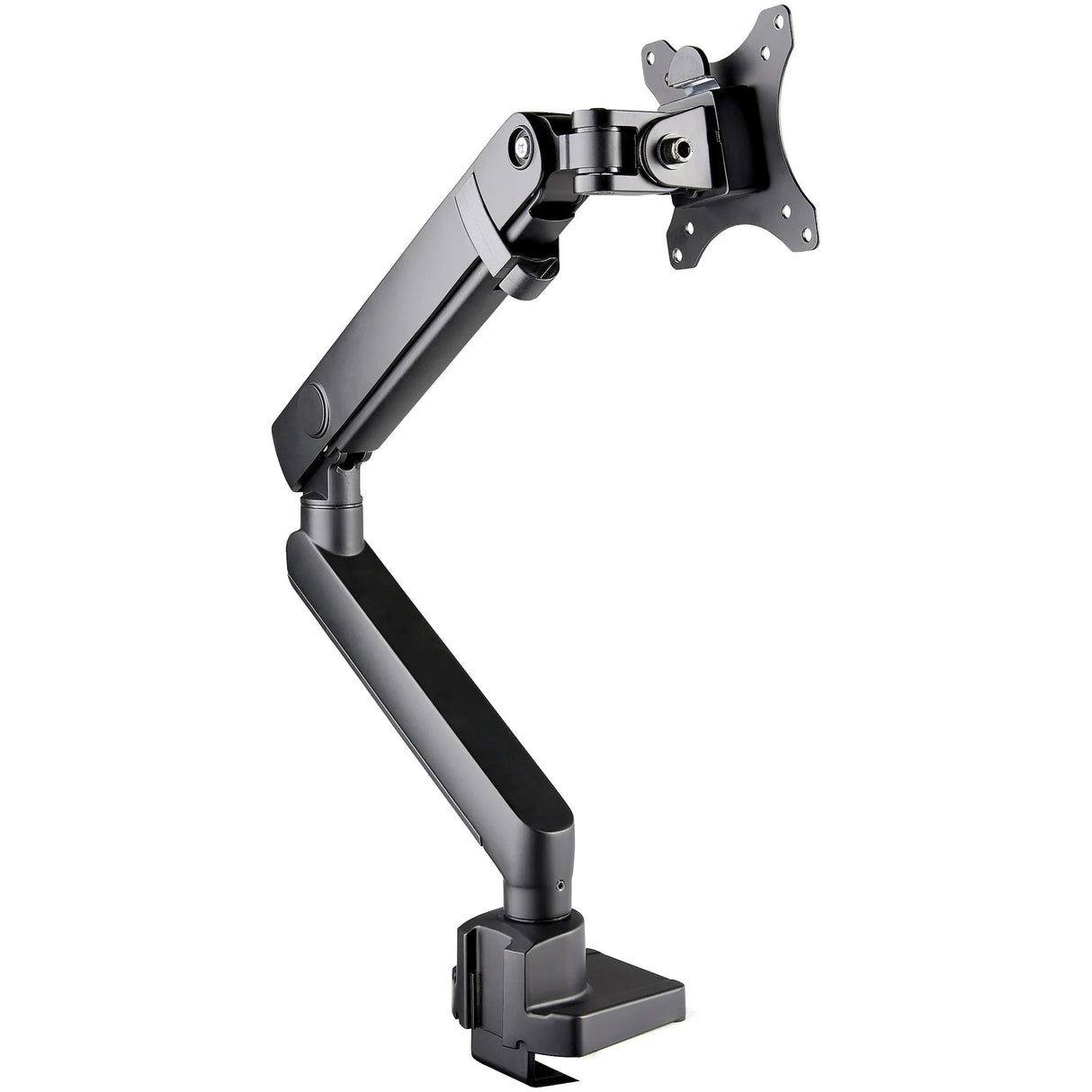 STARTECH Desk Mount Monitor Arm with 2x USB 3.0 ports - Slim Full Motion Adjustable Single Monitor VESA Mount up to 8kg Display - Ergonomic Articulating Arm - Desk Clamp|Grommet (ARMSLIM2USB3) (ARMSLIM2USB3)