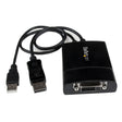 STARTECH DisplayPort to DVI Dual Link Active Adapter - DisplayPort to DVI-D Adapter Video Converter 2560x1600 60Hz - DP 1.2 to DVI Monitor - USB Powered - Latching DP Connector (DP2DVID2) (DP2DVID2)