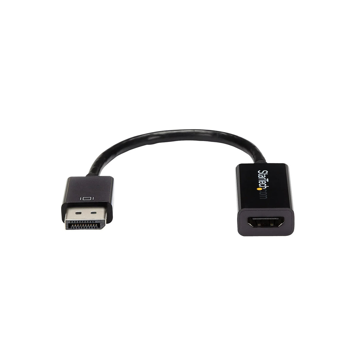 STARTECH DisplayPort to HDMI Adapter - 4K 30Hz Active DisplayPort to HDMI Video Converter - DP to HDMI Monitor|TV|Display Cable Adapter Dongle - Ultra HD DP 1.2 to HDMI 1.4 Adapter (DP2HD4KS) (DP2HD4KS)