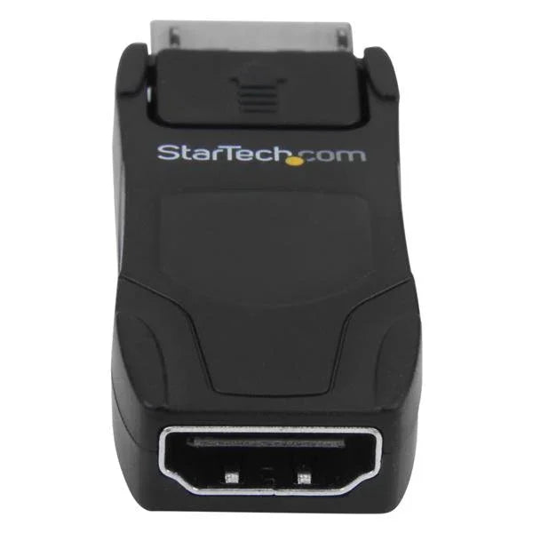 STARTECH DisplayPort to HDMI Adapter - 4K 30Hz Compact DP 1.2 to HDMI 1.4 Video Converter - DP++ to HDMI Monitor|TV - Passive DP to HDMI Cable Adapter - Latching DP Connector (DP2HD4KADAP) (DP2HD4KADAP)