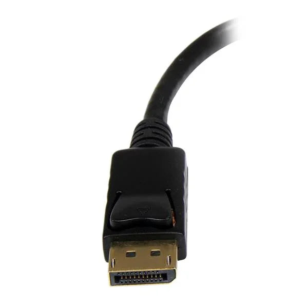 STARTECH DisplayPort to HDMI Adapter - DP 1.2 to HDMI Video Converter 1080p - DP to HDMI Monitor|TV|Display Cable Adapter Dongle - Passive DP to HDMI Adapter - Latching DP Connector (DP2HDMI2) (DP2HDMI2)