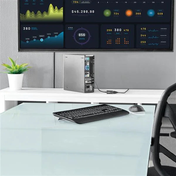 STARTECH DisplayPort to HDMI Adapter - DP 1.2 to HDMI Video Converter 1080p - DP to HDMI Monitor|TV|Display Cable Adapter Dongle - Passive DP to HDMI Adapter - Latching DP Connector (DP2HDMI2) (DP2HDMI2)