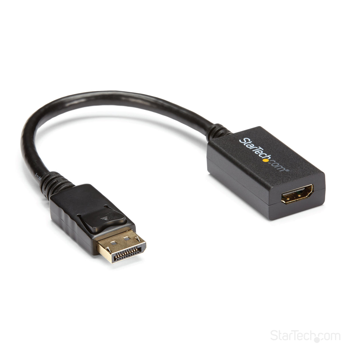 STARTECH DisplayPort to HDMI Adapter - DP 1.2 to HDMI Video Converter 1080p - DP to HDMI Monitor|TV|Display Cable Adapter Dongle - Passive DP to HDMI Adapter - Latching DP Connector (DP2HDMI2) (DP2HDMI2)
