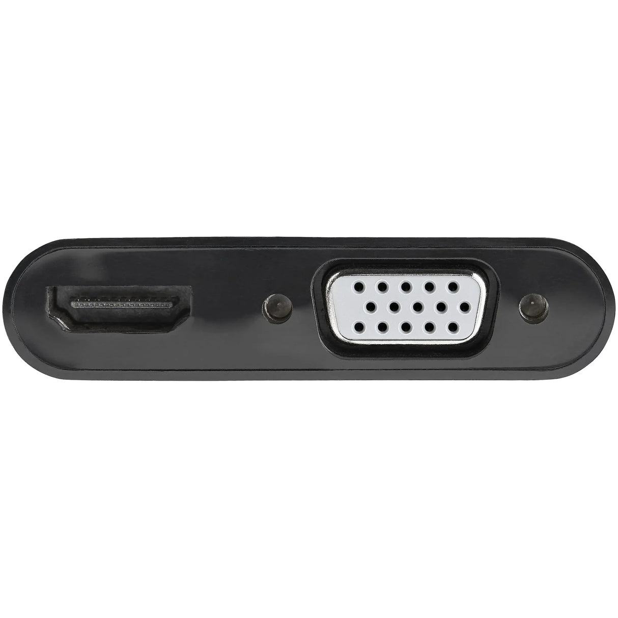 STARTECH DisplayPort to HDMI VGA Adapter - DisplayPort 1.2 HBR2 to HDMI 2.0 (4K 60Hz) or VGA 1080p Converter Dongle - DP to HDMI or VGA Monitor Adapter - Digital Video Display Adapter (DP2VGAHD20) (DP2VGAHD20)
