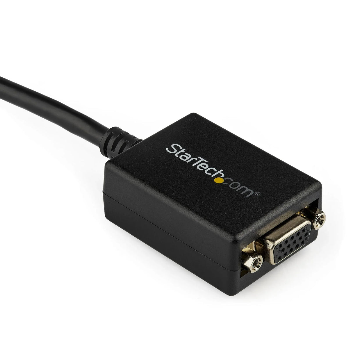 STARTECH DisplayPort to VGA Adapter - Active DP to VGA Converter - 1080p Video - DisplayPort Certified - DP|DP++ Source to VGA Monitor Cable Adapter Dongle - Latching DP Connector (DP2VGA2) (DP2VGA2)