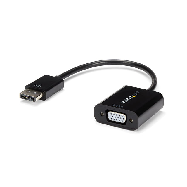 STARTECH DisplayPort to VGA Adapter - Active DP to VGA Converter - 1080p Video - DP|DP++ Source to VGA Monitor Cable Adapter - DP to VGA Adapter Dongle Digital to Analog - DP 1.2 to VGA (DP2VGA3) (DP2VGA3)