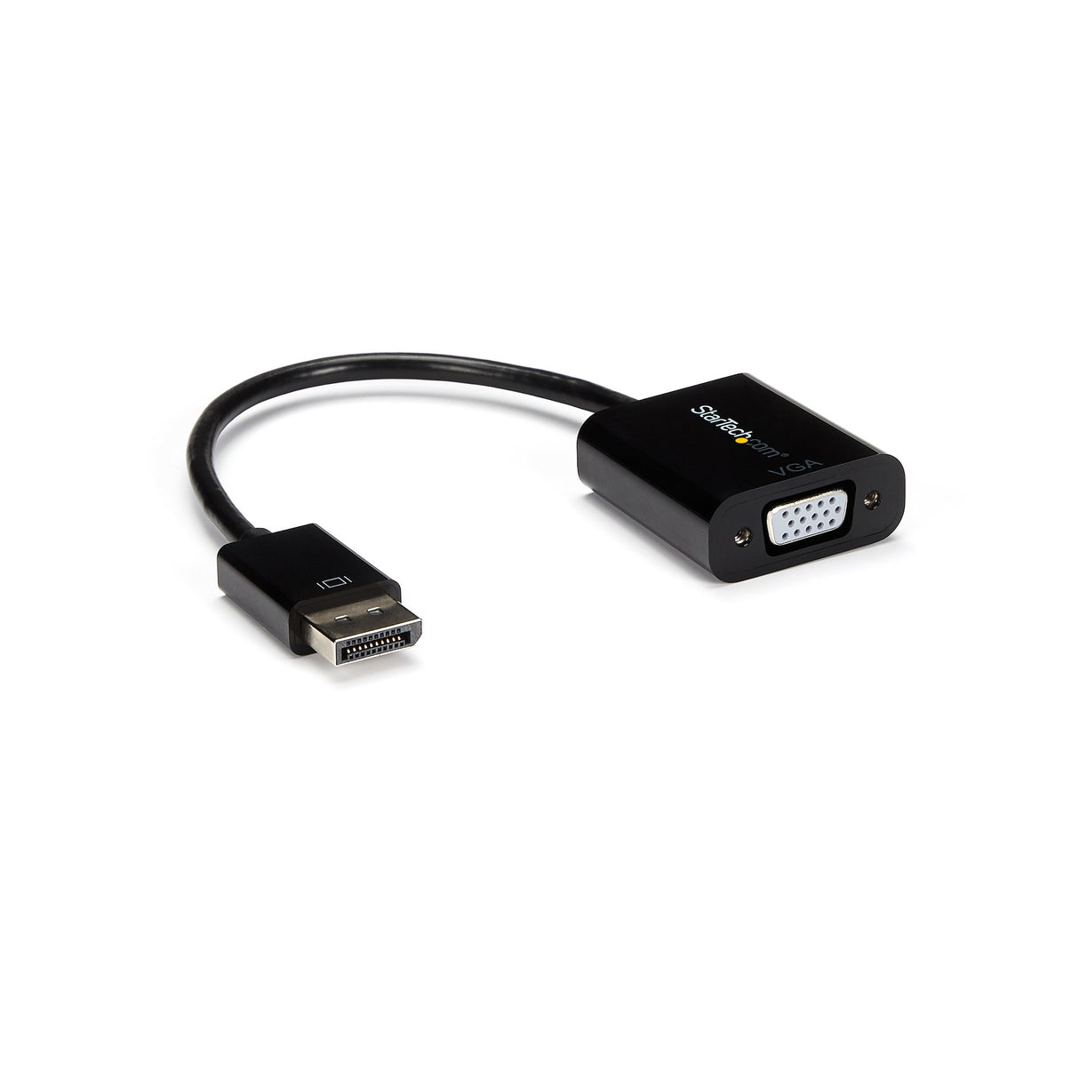 STARTECH DisplayPort to VGA Adapter - Active DP to VGA Converter - 1080p Video - DP|DP++ Source to VGA Monitor Cable Adapter - DP to VGA Adapter Dongle Digital to Analog - DP 1.2 to VGA (DP2VGA3) (DP2VGA3)