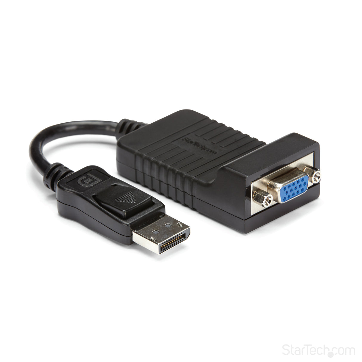 STARTECH DisplayPort to VGA Adapter - Active DP to VGA Converter - 1080p Video - Durable - DP|DP++ Source to VGA Monitor Cable Adapter Dongle - DP 1.2 to VGA - Latching DP Connector (DP2VGA) (DP2VGA)