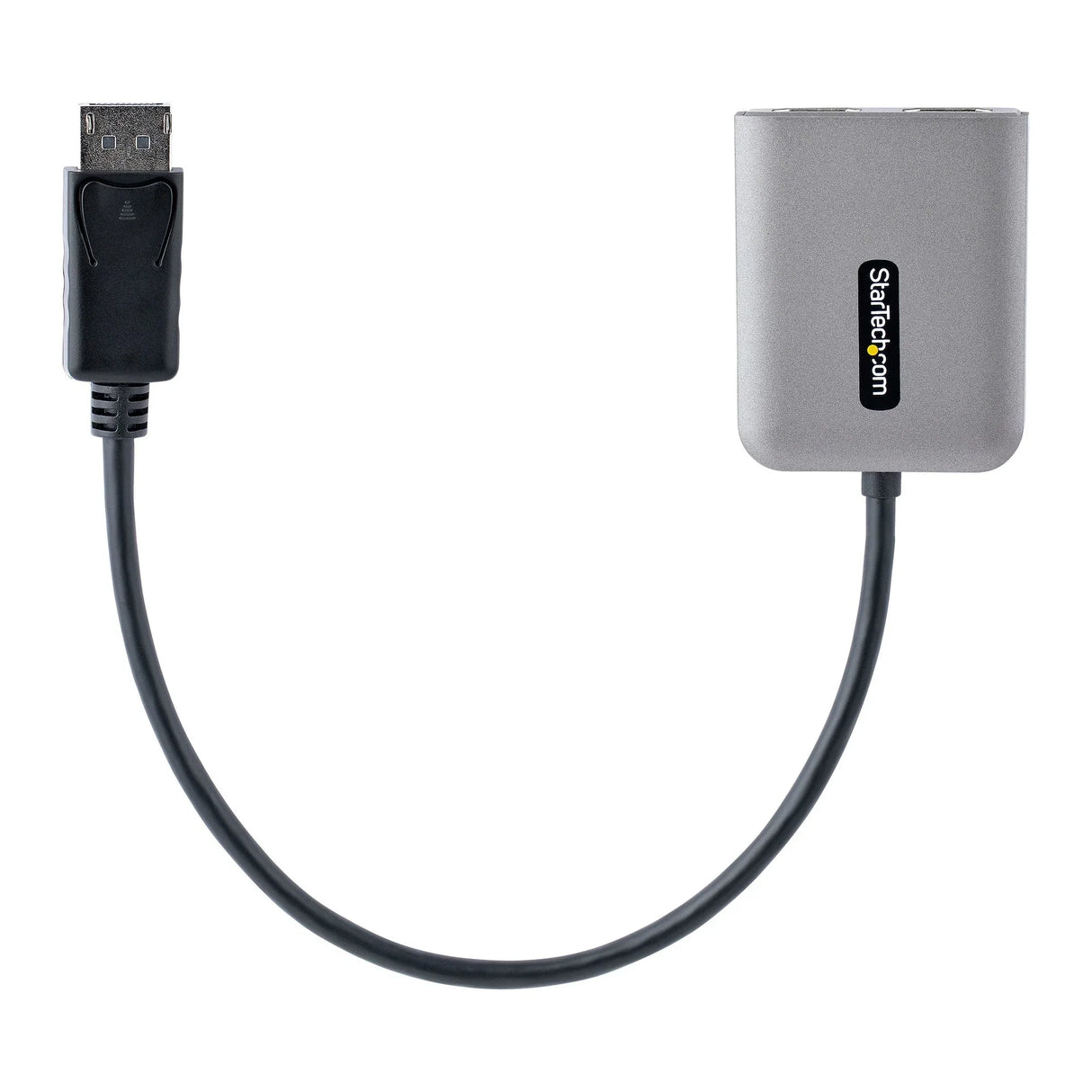 STARTECH DP to Dual HDMI MST HUB - Dual HDMI 4K 60Hz - DisplayPort Multi Monitor Adapter with 1ft | 30cm cable - DP 1.4 Multi Stream Transport Hub | DSC | HBR3 - DP to HDMI Splitter (MST14DP122HD) (MST14DP122HD)