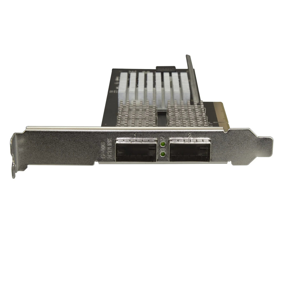 STARTECH Dual Port 40G QSFP+ Network Card - Intel XL710 Open QSFP+ Converged Adapter - PCIe 40 Gigabit Ethernet Server NIC - 40GbE Fiber Optic LAN Card - Dell PowerEdge HPE ProLiant (PEX40GQSFDPI) (PEX40GQSFDPI)