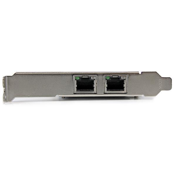 STARTECH Dual Port PCI Express (PCIe x4) Gigabit Ethernet Server Adapter - 2 Port Network Card - Intel i350 NIC - GbE Network Card (ST2000SPEXI)