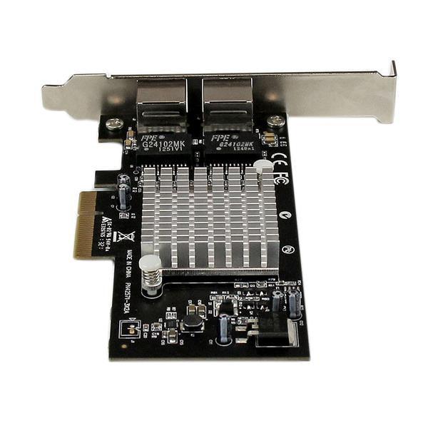 STARTECH Dual Port PCI Express (PCIe x4) Gigabit Ethernet Server Adapter - 2 Port Network Card - Intel i350 NIC - GbE Network Card (ST2000SPEXI)