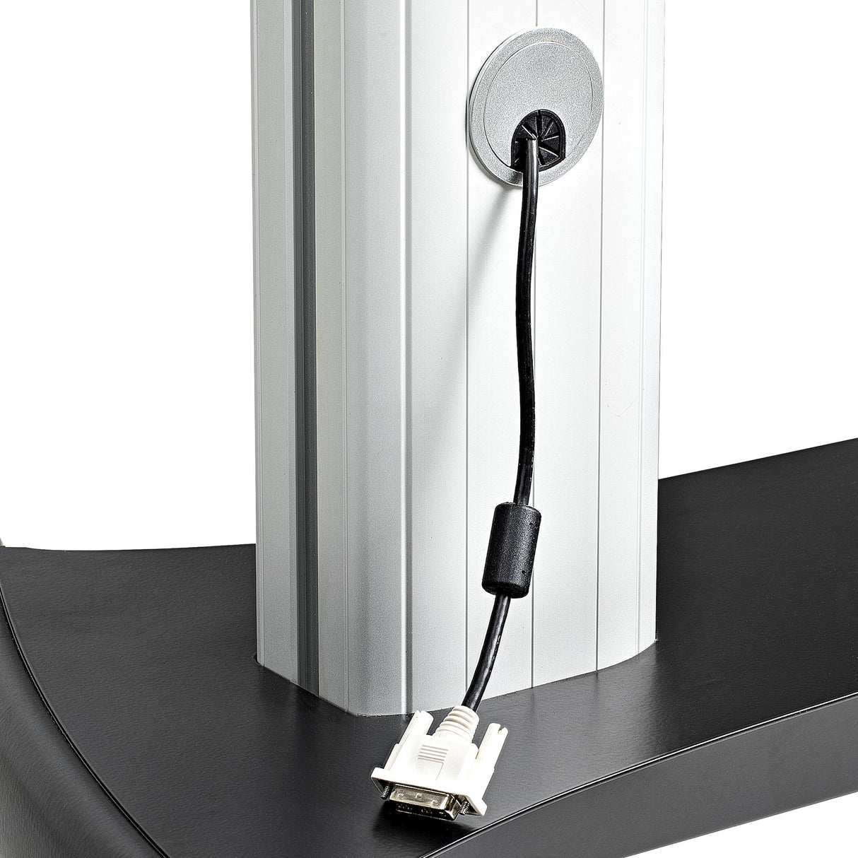 STARTECH Dual TV Cart for 37-60in VESA TVs up to 110lb|50kg each - Height Adjustable TV Mount | Mobile Display Cart w| Equipment Shelves - Rolling TV Cart on Wheels - Rolling TV Stand (STNDMTVDUO) (STNDMTVDUO)