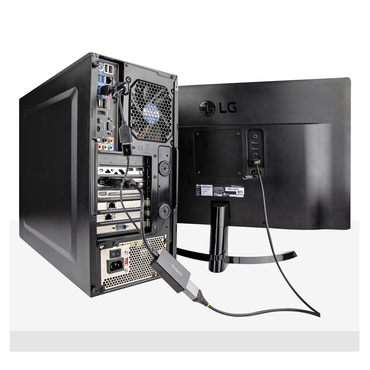 STARTECH DVI to DisplayPort Adapter - USB Power - - DVI to DisplayPort Converter - Video Adapter - DVI-D to DP (DVI2DP2) (DVI2DP2)