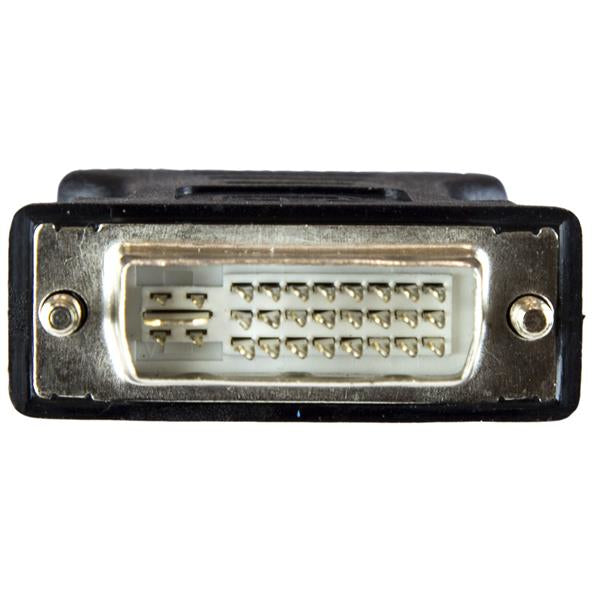 STARTECH DVI to VGA Cable Adapter - Black - M|F - DVI-I to VGA Converter Adapter (DVIVGAMFBK)