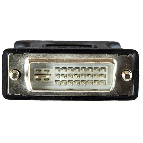 STARTECH DVI to VGA Cable Adapter - Black - M|F - DVI-I to VGA Converter Adapter (DVIVGAMFBK)