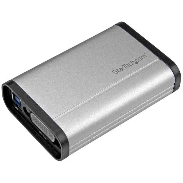 STARTECH DVI Video Capture Card - 1080p 60fps Game Capture Card - Aluminum - Game Capture Card - HD PVR - USB Video Capture (USB32DVCAPRO)