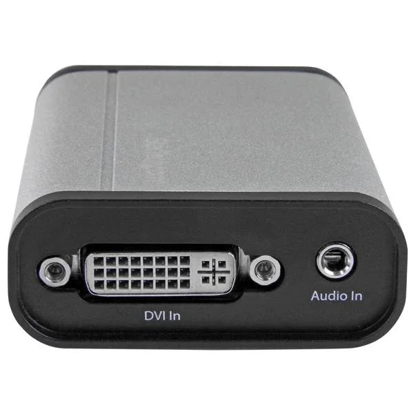 STARTECH DVI Video Capture Card - 1080p 60fps Game Capture Card - Aluminum - Game Capture Card - HD PVR - USB Video Capture (USB32DVCAPRO)