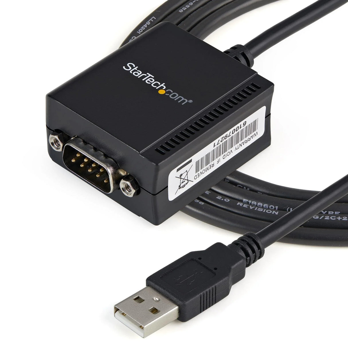 STARTECH FTDI USB to Serial Adapter DB9 with COM Retention - USB to Serial RS232 Adapter - USB Serial Adapter - USB to Serial Adapter (ICUSB2321F)