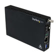 STARTECH Gigabit Ethernet Fiber Media Converter with Open SFP Slot - Fiber to Ethernet Converter - Gigabit Ethernet Media Converter (ET91000SFP2)