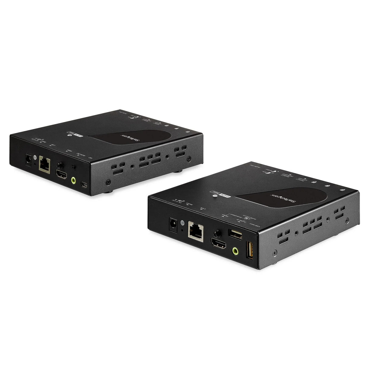 STARTECH HDMI KVM Extender over IP - 4K 30Hz HDMI 2.0 & USB over IP LAN or CAT5e|CAT6 Ethernet (100m|330ft) - Remote KVM Switch|Console Transmitter|Receiver Extender Kit (SV565HDIP) (SV565HDIP)