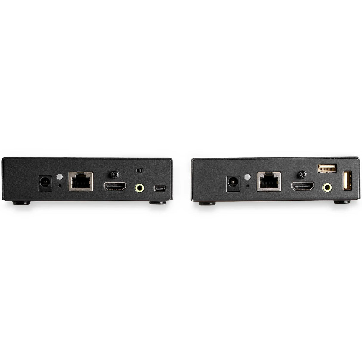 STARTECH HDMI KVM Extender over IP - 4K 30Hz HDMI 2.0 & USB over IP LAN or CAT5e|CAT6 Ethernet (100m|330ft) - Remote KVM Switch|Console Transmitter|Receiver Extender Kit (SV565HDIP) (SV565HDIP)