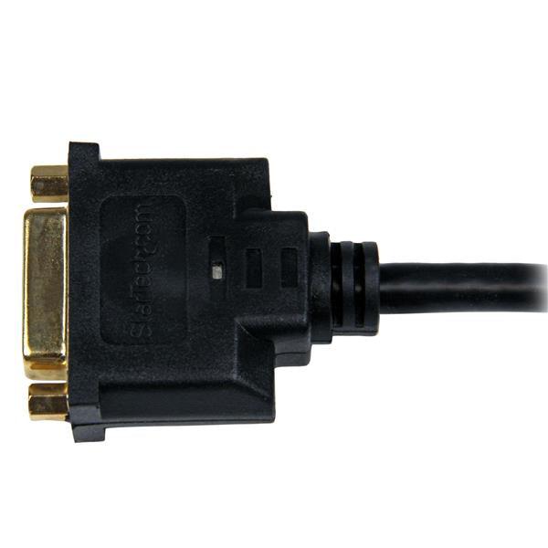 STARTECH HDMI Male to DVI Female Adapter - 8in - 1080p DVI-D Gender Changer Cable (HDDVIMF8IN) (HDDVIMF8IN)